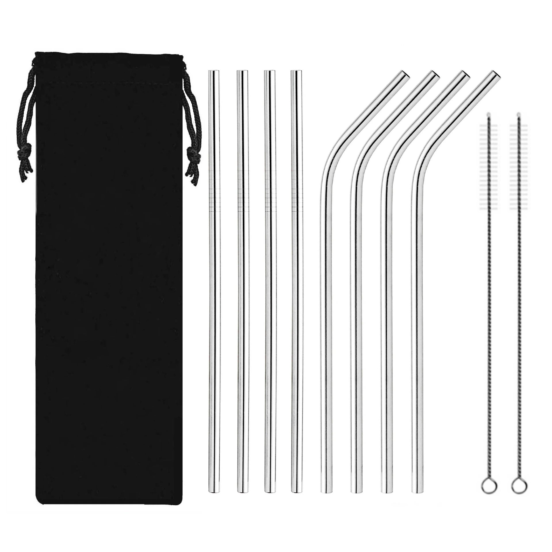EcoSip Straw Set™ – ステンレス製リユーザブルストローセット