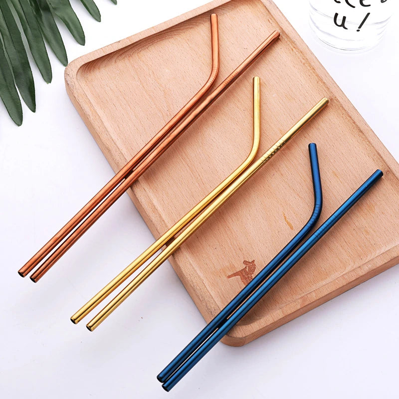 EcoSip Straw Set™ – ステンレス製リユーザブルストローセット