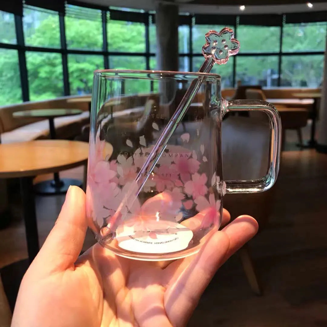 SakuraGlass Cup™ – プレミアムフラワーガラスカップ