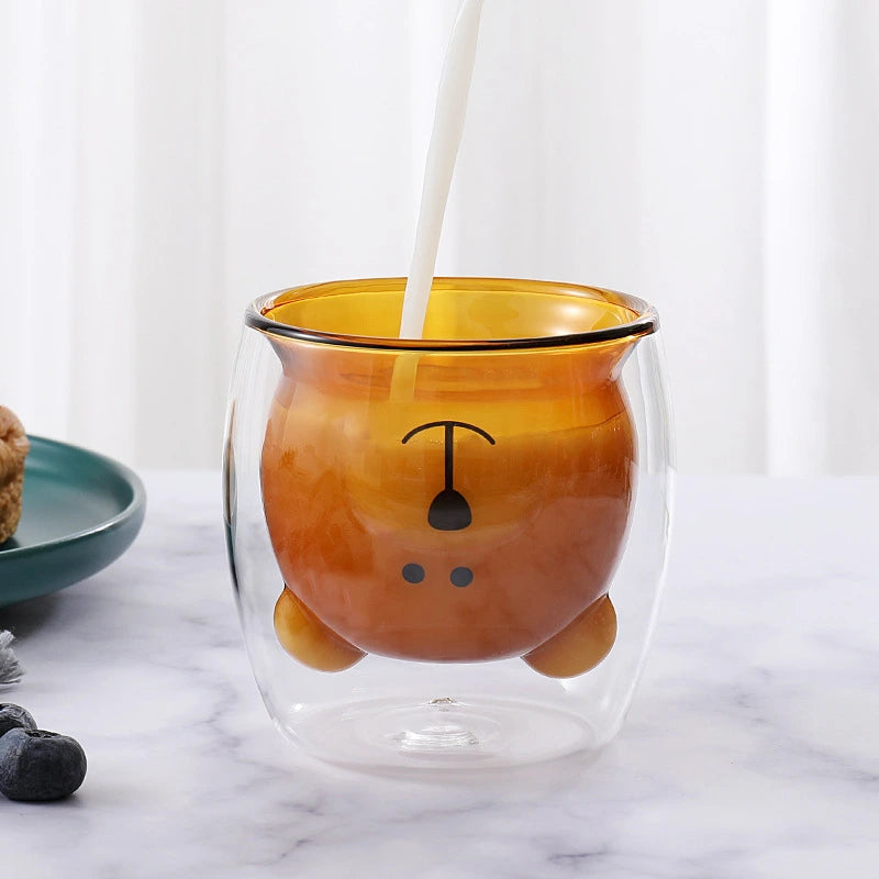 HoneyBear Glass™ – クリエイティブガラスカップ